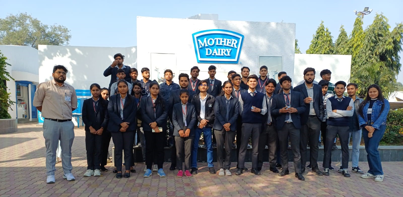 Industrial Visit @ Mother Dairy